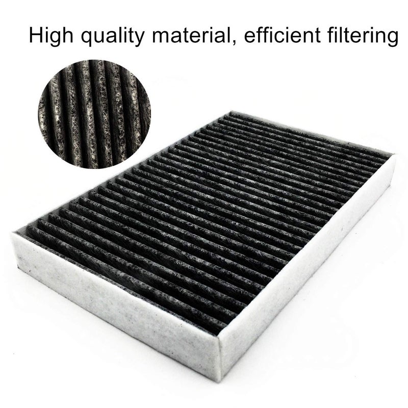 EVTIME for Tesla Model S Cabin Air Filter with Activated Carbon Fit 2012-2015 Model S 1035125-00-A. (Activated Carbon) - Image 3